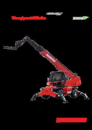Încărcătoare telescopice cu structură superioară Manitou MRT 2145