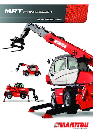 Încărcătoare telescopice cu structură superioară Manitou MRT 2150