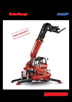 Încărcătoare telescopice cu structură superioară Manitou MRT 2550