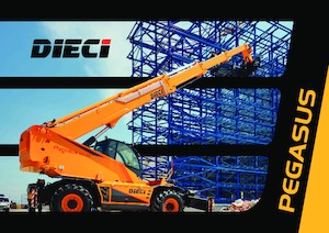 Încărcătoare telescopice cu structură superioară Dieci Pegasus 40.25