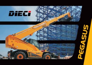 Încărcătoare telescopice cu structură superioară Dieci Pegasus 40.25