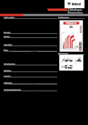Încărcătoare telescopice cu structură superioară Bobcat TR50210EVO IIIB