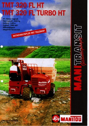 Stivuitoare telescopice montate pe camion Manitou TMT 320 FL T HT