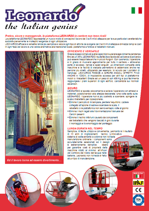 Nacele verticale cu un singur catarg Bravi Leonardo Outdoor