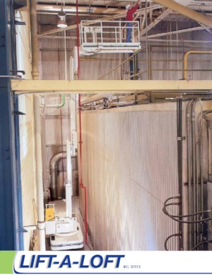 Nacele verticale cu un singur catarg Lift-A-Loft MCL30.05 