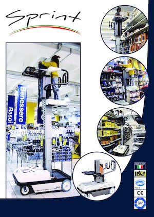 Nacele verticale cu un singur catarg Bravi Sprint