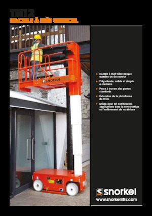 Nacele verticale cu un singur catarg Snorkel TM12