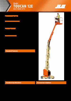 Nacele verticale cu un singur catarg JLG-Toucan Toucan 12E