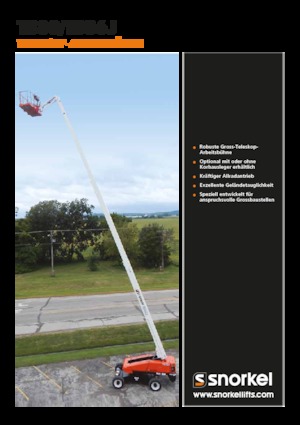 Nacele telescopice pe roți Snorkel TB86J