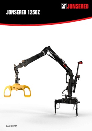Macarale de încărcat bușteni Jonsered 1250 Z 93 