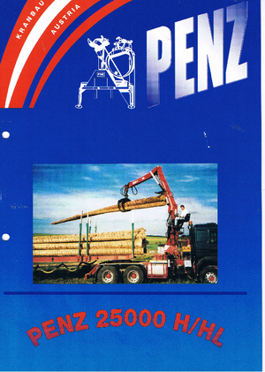 Macarale de încărcat bușteni PENZ 25000 HL