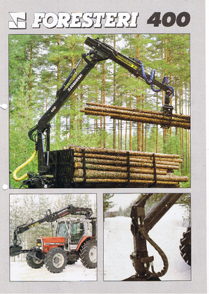 Macarale de încărcat bușteni Foresteri 400-2