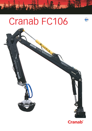 Macarale de încărcat bușteni Cranab FC 106 Combi
