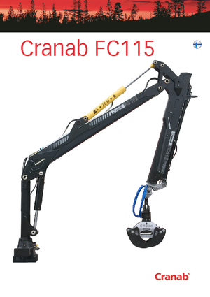 Macarale de încărcat bușteni Cranab FC 115 Combi