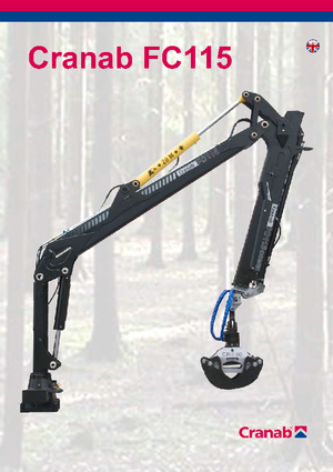 Macarale de încărcat bușteni Cranab FC 115 Combi