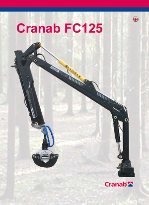 Macarale de încărcat bușteni Cranab FC 125 Combi