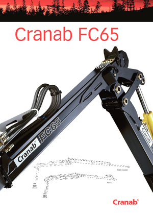 Macarale de încărcat bușteni Cranab FC 65 Tele