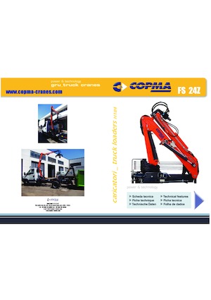 Macarale de încărcat bușteni COPMA 2000 FS 24 Z 1