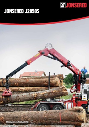 Macarale de încărcat bușteni Jonsered 2850 S 97 