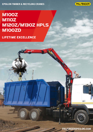 Macarale de încărcat bușteni Epsilon M 120 Z 96