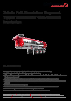 Semiremorci basculante Schwarzmüller 3-Axle Full Aluminium Segment Tipper Semitrailer with thermal insulation