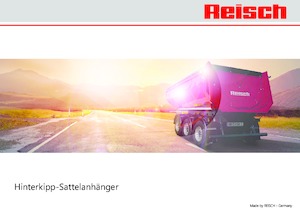 Semiremorci basculante Reisch RHKS-3-SR07 ISO-R