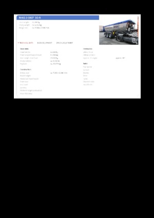 Semiremorci basculante Reisch RHKS-3-SR07 ISO-R