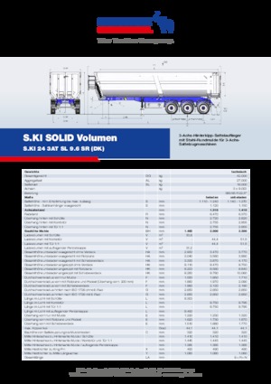 Semiremorci basculante Schmitz Cargobull S.KI SOLID 24 3AT SL 9.6 SR (DK)