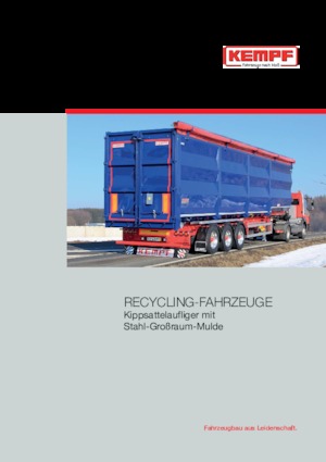 Semiremorci basculante Kempf SKM 35/3 SK