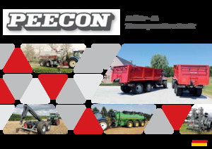Remorci autobasculante Peecon Cargo 18000