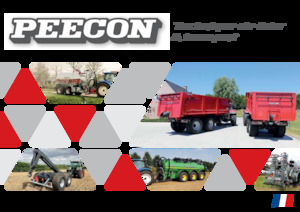 Remorci autobasculante Peecon Cargo 18000