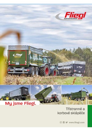 Remorci autobasculante Fliegl EDK 40