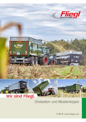 Remorci autobasculante Fliegl EDK 40