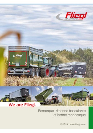 Remorci autobasculante Fliegl EDK 40