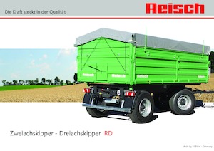 Remorci autobasculante Reisch RD-150