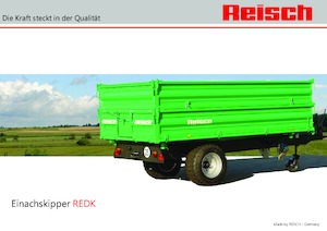 Remorci autobasculante Reisch REDK-30