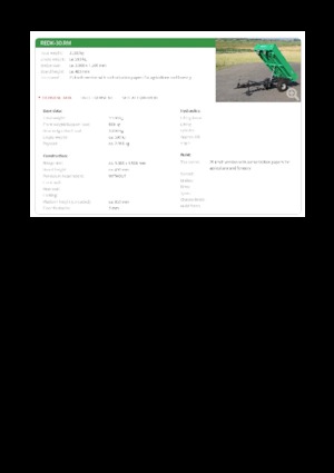 Remorci autobasculante Reisch REDK-30.RM