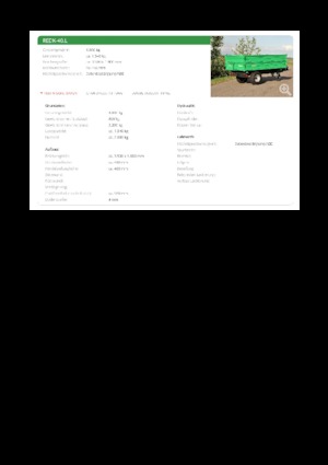 Remorci autobasculante Reisch REDK-40.L