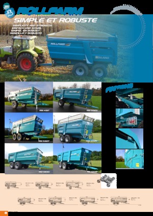 Remorci autobasculante Rolland ROLLFARM 5830