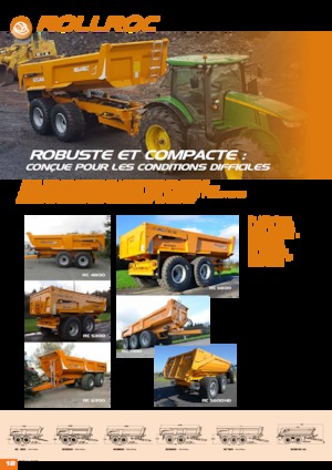 Remorci autobasculante Rolland ROLLROC 7100