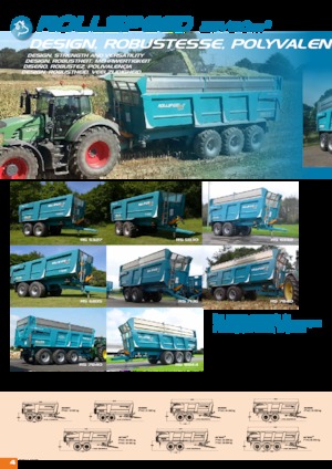 Remorci autobasculante Rolland ROLLSPEED 6332