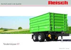 Remorci autobasculante Reisch RT-140.FKL
