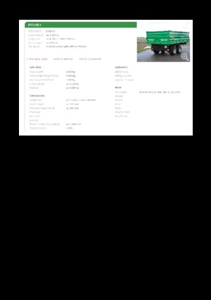 Remorci autobasculante Reisch RTD-80.L