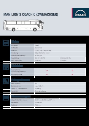 Autobuze turistice MAN Lion’s Coach C