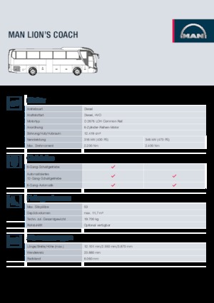 Autobuze turistice MAN Lion’s Coach