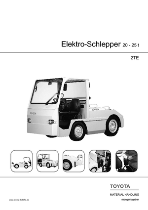 Tractoare automatizate Toyota 2 TE 18 