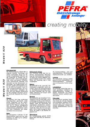 Tractoare automatizate PEFRA 625