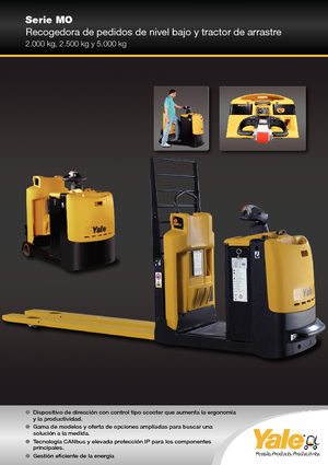 Tractoare automatizate Yale MO50T