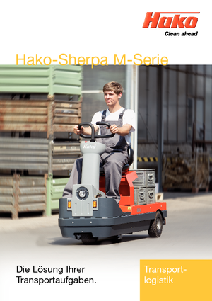 Tractoare automatizate Hako Sherpa MX 10