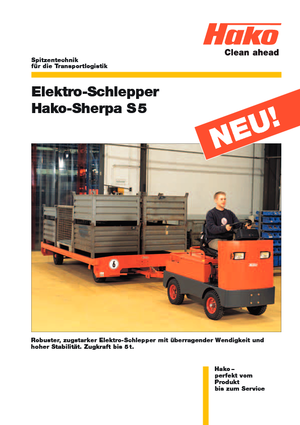 Tractoare automatizate Hako Sherpa S 5